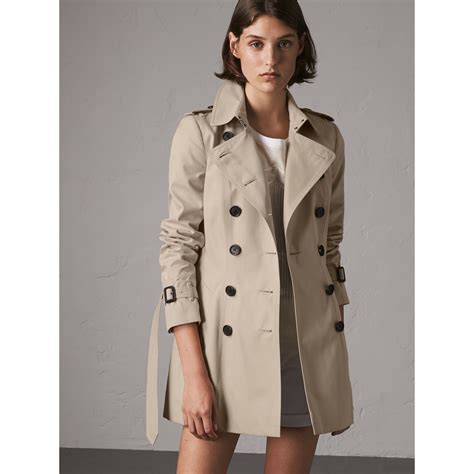 burberry trench coat women short|burberry classic trench coat women.